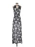 A.L.C. 100% Silk Floral Gray Casual Dress Size XS - photo 1