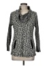 Style&Co Animal Print Gray Pullover Sweater Size M (petite) - photo 1