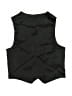 Unbranded 100% Polyester Black Tuxedo Vest Size 2 - photo 2