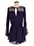Rumors Solid Purple Romper Size XS (estimated) - photo 2