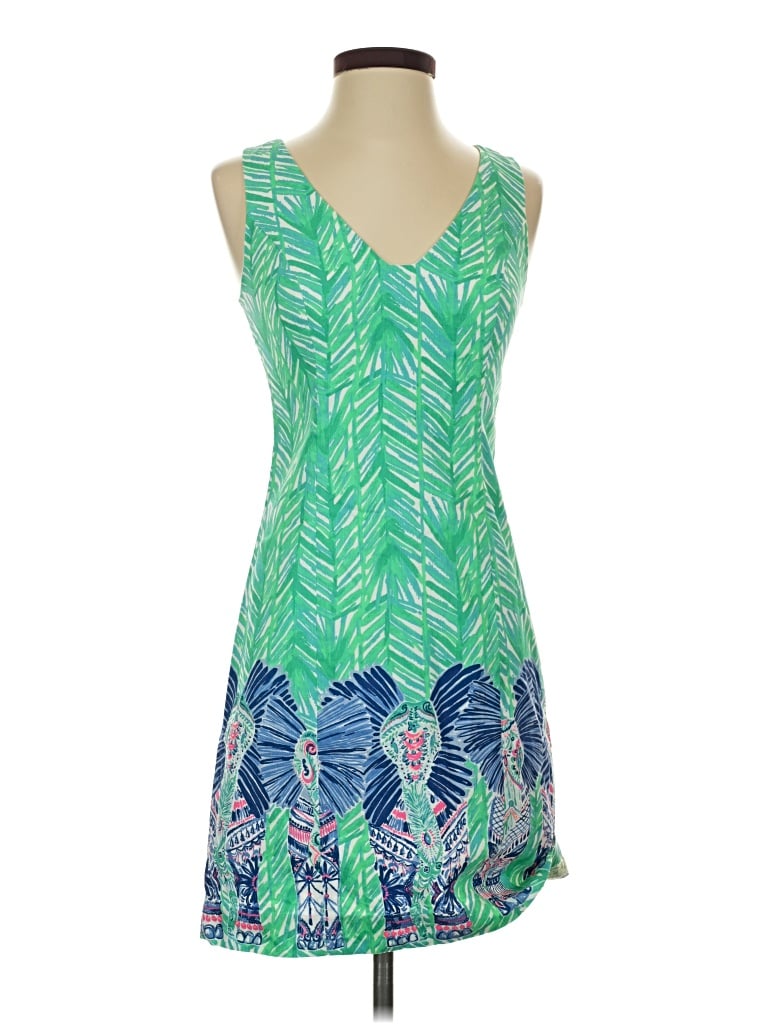 Pre-owned Lilly Pulitzer Cocktail Dress In Green