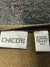 Chico's Brown 3/4 Sleeve Top Size Med (1) - photo 7