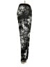 Vila Floral Black Casual Pants Size XS - photo 4