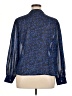 Live 4 Truth 100% Polyester Blue Long Sleeve Blouse Size 0X - photo 2