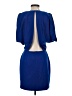 Ark & Co. Solid Blue Cocktail Dress Size S - photo 2