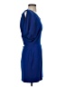 Ark & Co. Solid Blue Cocktail Dress Size S - photo 4