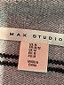 Max Studio Plaid Silver Gray Turtleneck Sweater Size M - photo 7