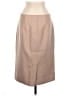 J.Crew 100% Wool Solid Tan Wool Skirt Size 8 (tall) - photo 2