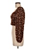 BP. 100% Nylon Brown 3/4 Sleeve Blouse Size M - photo 5