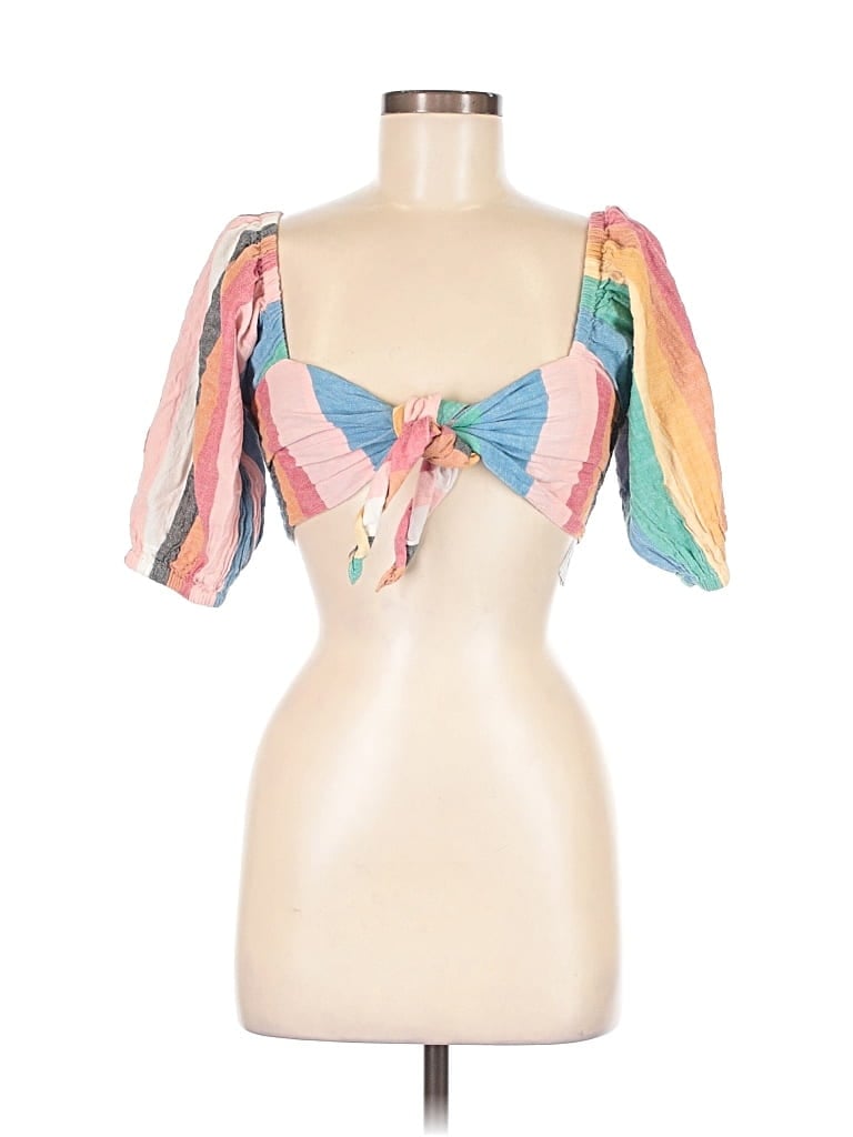 Pre-owned Billabong Kimono In Pink