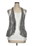 Eyeshadow 100% Nylon Gray Cardigan Size XL - photo 1