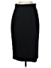 Nine West Solid Black Formal Skirt Size 4 - photo 2