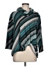 Ruby Rd. Teal Poncho Size L - photo 1