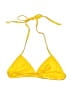 Unbranded Yellow Swimsuit Top Size M - photo 2