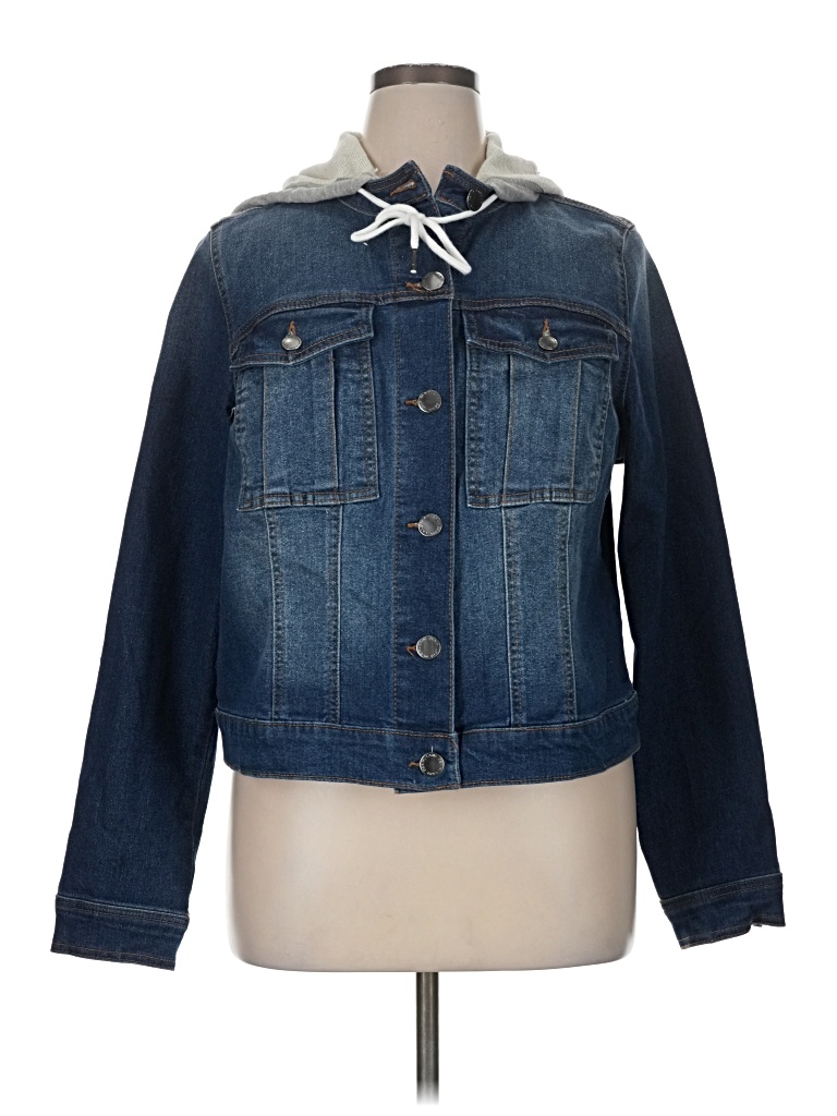 Pre-owned Lane Bryant Denim Jacket In Blue