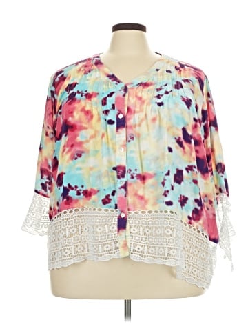 Weekend Suzanne Betro 3/4 Sleeve Blouse (view 1)
