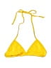 Unbranded Yellow Swimsuit Top Size M - photo 1