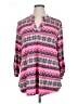 Dear Scarlett Pink Long Sleeve Polo Size XL - photo 1