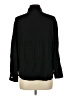 Unbranded Solid Black Long Sleeve Blouse Size L - photo 2