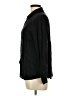 Unbranded Solid Black Long Sleeve Blouse Size L - photo 5