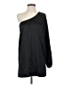Audrey 3+1 100% Polyester Black 3/4 Sleeve Top Size S - photo 1