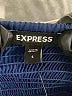 Express 100% Polyester Blue Tube Top Size S - photo 7
