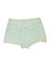 Refuge Green Denim Shorts Size 7 - photo 2