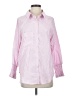Assorted Brands 100% Polyester Stripes Pink Long Sleeve Blouse Size XS - photo 1
