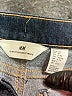 H&M Solid Blue Jeans Size 6X - photo 3
