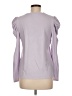 Nine West Purple Long Sleeve Top Size M - photo 2
