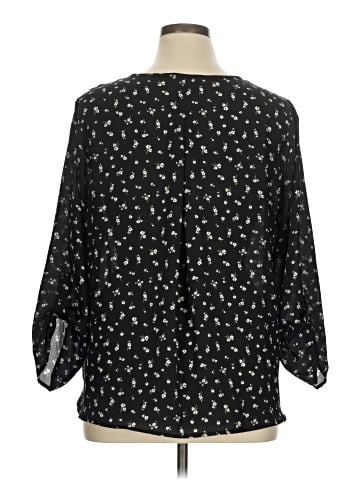 Lush 3/4 Sleeve Blouse (view 2)