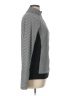 LJ Black Houndstooth Gray Track Jacket Size L - photo 4