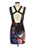 Bebe Graphic Purple Cocktail Dress Size S - photo 2