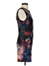 Bebe Graphic Purple Cocktail Dress Size S - photo 4