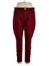 Jordache Solid Burgundy Casual Pants Size 16 - photo 1