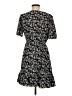 Shein 100% Polyester Floral Black Casual Dress Size M - photo 2