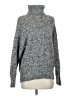 Zara Tweed Gray Turtleneck Sweater Size S - photo 1