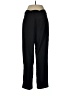 Madewell 100% Polyester Solid Black Casual Pants Size 8 - photo 2