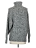 Zara Tweed Gray Turtleneck Sweater Size S - photo 2