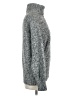 Zara Tweed Gray Turtleneck Sweater Size S - photo 4