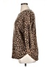 a.n.a. A New Approach 100% Acrylic Animal Print Brown Pullover Sweater Size 1X - photo 5