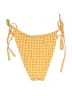 Forever 21 Checkered-gingham Yellow Swimsuit Bottoms Size S - photo 2