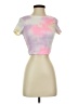 Shein Pink Short Sleeve T-Shirt Size XS - photo 1
