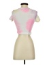 Shein Pink Short Sleeve T-Shirt Size XS - photo 2