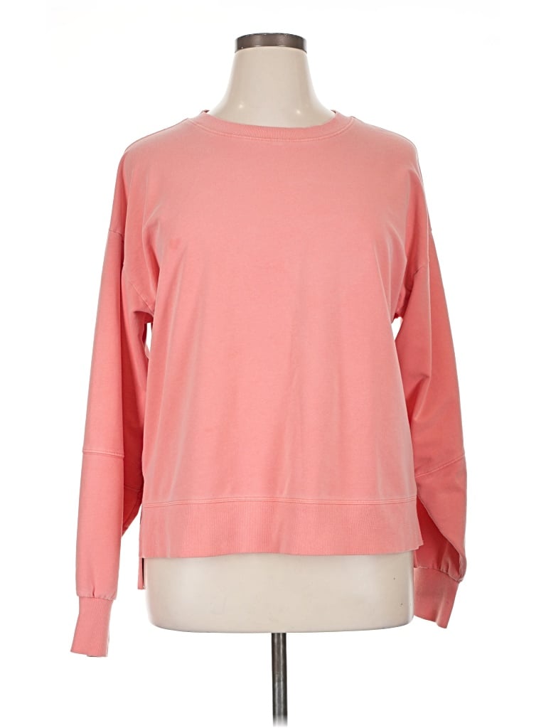 Pre-owned All In Motion Sweatshirt In Pink