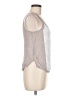 Trouve Silver Sleeveless Top Size M - photo 4