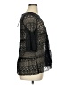 Zanzea Collection 100% Polyester Black 3/4 Sleeve Blouse Size XL - photo 4