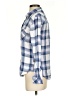 Rails 100% Rayon Plaid Blue Long Sleeve Button-Down Shirt Size XS - photo 5