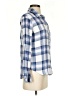 Rails 100% Rayon Plaid Blue Long Sleeve Button-Down Shirt Size XS - photo 4