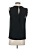J.Crew 100% Polyester Black Sleeveless Blouse Size 4 - photo 2